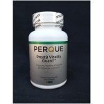 A bottle of Perque Prost8 Vitality Guard